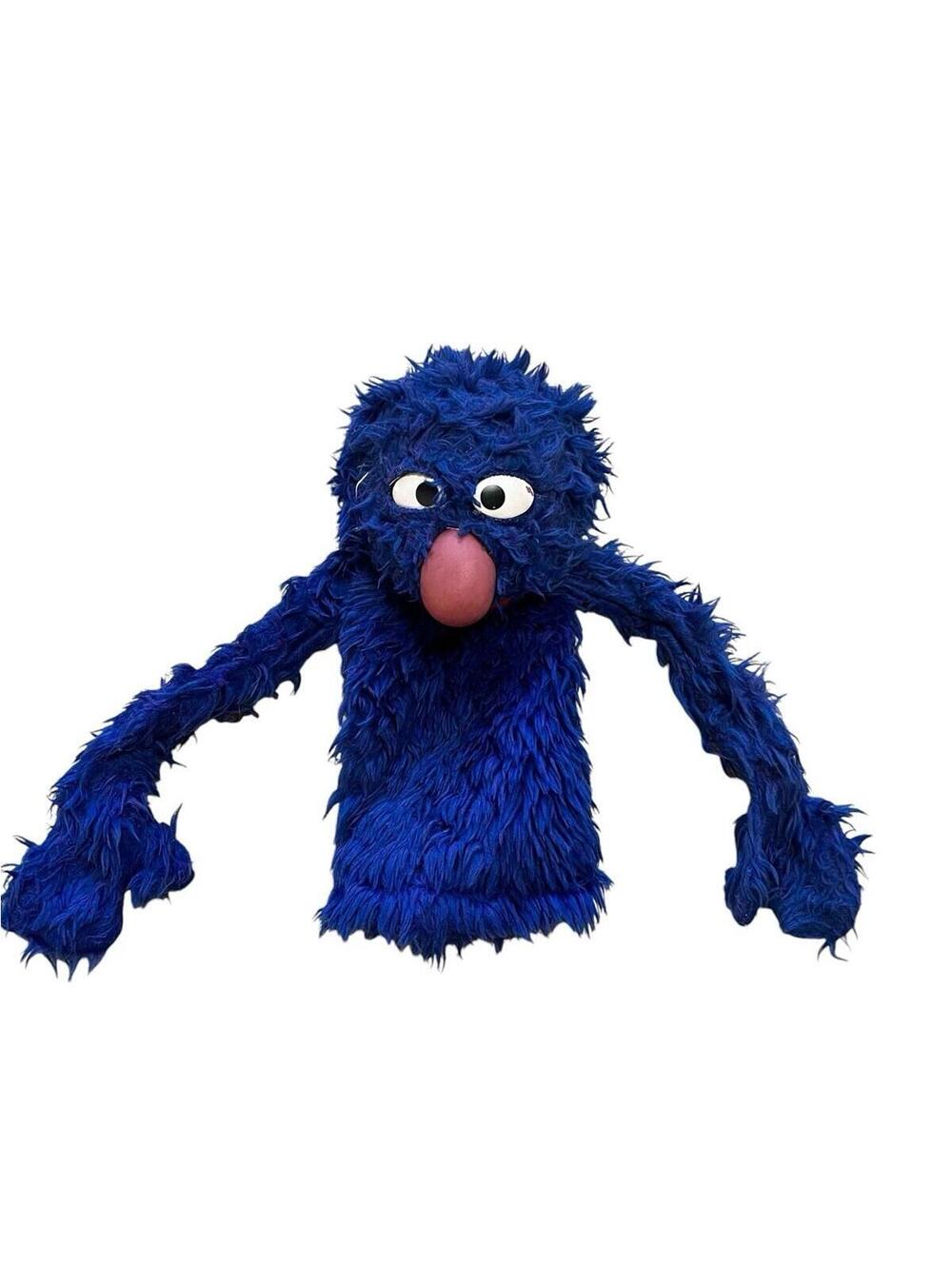 1970s Jim Henson Sesame Street Muppet Puppet Grover Hand Puppet